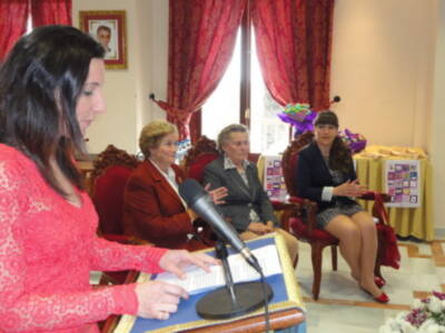 Dolores Cebrián y María Cruces han recibido un homenaje con motivo del Día Internacional de la Mujer