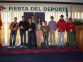 Ganadores de una competición deportiva en la Fiesta del Deporte.