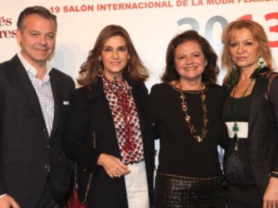 Marina Danko con su novio Manuel Blanco en SIMOF 