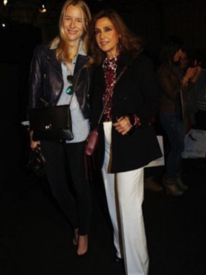 Marina Danko con su novio Manuel Blanco en SIMOF