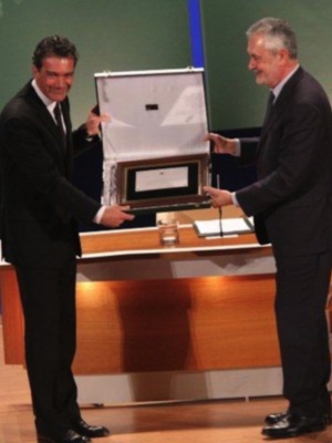 Antonio Banderas  Hijo Predilecto de Andalucía