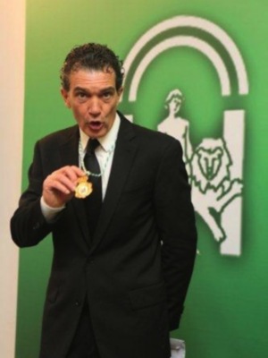 Antonio Banderas  Hijo Predilecto de Andalucía