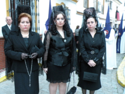 La Patrona de Rinconada culmino su estación de penitencia el Sábado Santo