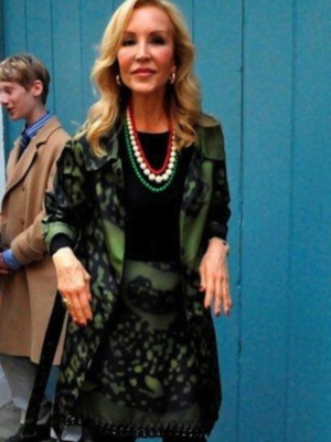 Carmen Lomana en la Semana Santa sevillana