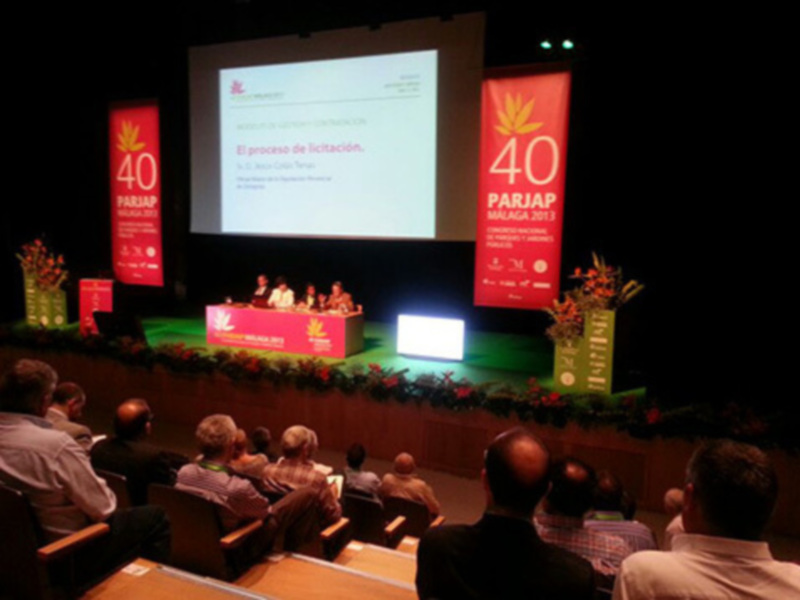 La Ciudad de Málaga acoge la celebración del 40 congreso de la Asociación Española de Parques y Jardines Públicos.