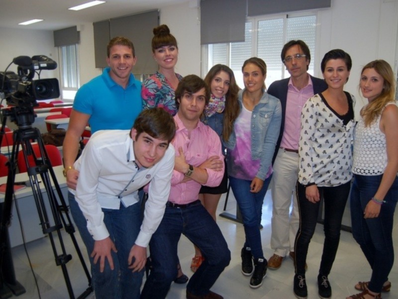 Blanca Manchón, en el Centro Universitario EUSA