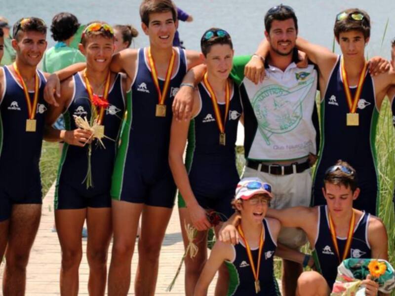El Club Náutico Sevilla se proclama subcampeón en la cita nacional de remo base