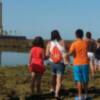 Las visitas a los corrales de pesca se convierten en uno de los principales atractivos turísticos para los visitantes(Chipiona) 