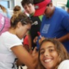 Blanca Manchón, con las promesas de la vela andaluza