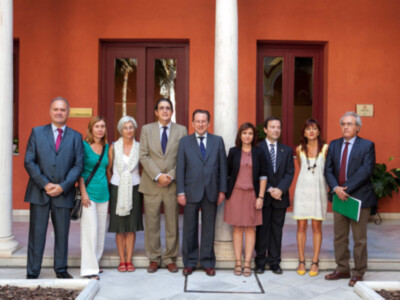El Consejero de Justicia preside una mesa de trabajo entre la Administración, el Colegio de Abogados de Sevilla y el Ministerio Fiscal