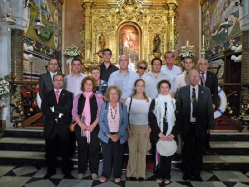 Huelva.Cincuentenario de la Proclamación de Patrona, la Virgen de la cinta por Bula Pontifica.