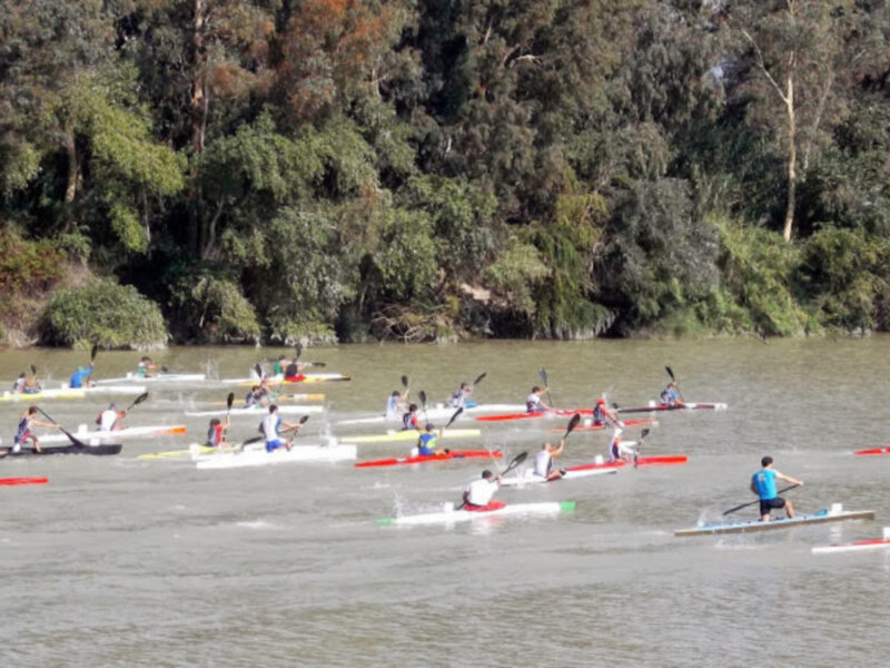 El C.P. Triana cumple en el I Trofeo La Rinconada de piragüismo