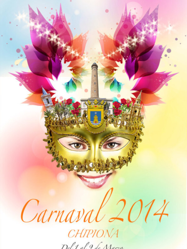 Elegido el cartel Sonrisa de Marzo para anunciar el Carnaval de Chipiona de 2014 y Manuel Rodríguez El chillo como carnavalero 