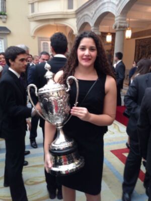 Lorena Miranda, Premio Nacional del Deporte con la selección española de waterpolo