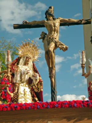 Sevilla.Cristo de la Clemencia la devoción de todo un barrio sevillano.