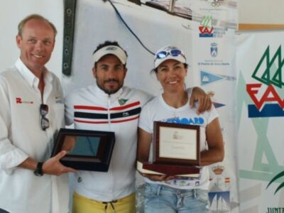 Doblete al cuadrado de la saga Manchón en la Copa de España y el Andaluz de la clase Raceboard