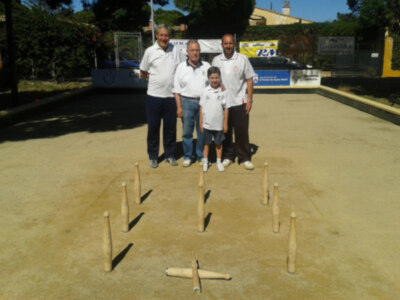 Triunfo del Club Peña de la Isleta B en la I Liga Regional de Bolo Palma.