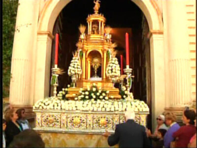 El Corpus Christi realizará su salida procesional el próximo domingo a las 10:00 desde la Parroquia.(Chipiona) 