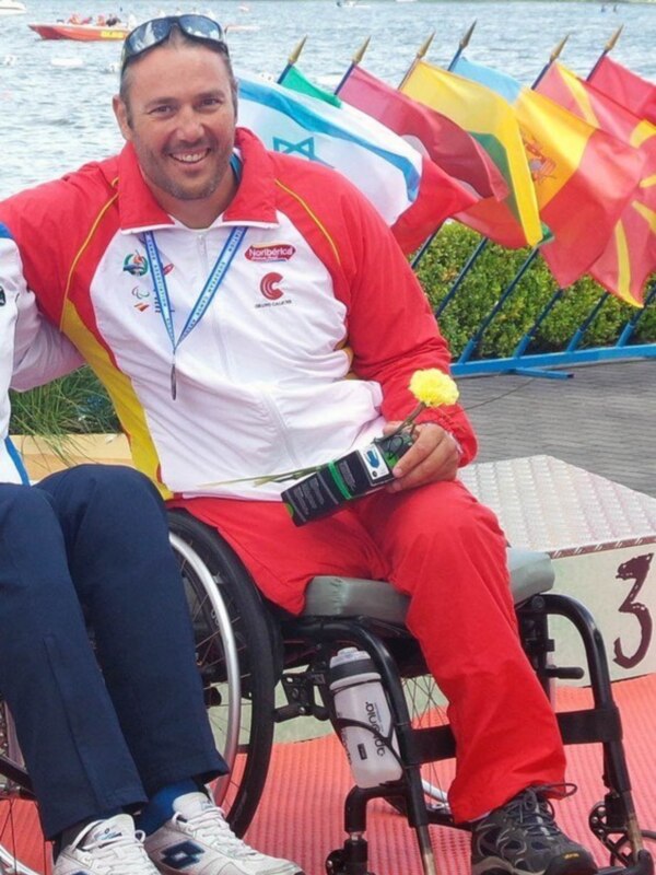 Bronce continental en paracanoa para Javier Reja