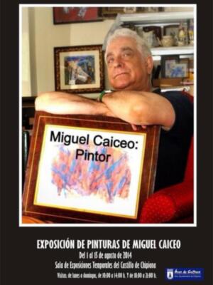 Miguel Caiceo mostrará su obra pictórica en el Castillo de Chipiona desde este viernes y hasta el 15 de agosto.-