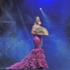 Sevilla. Sensacional actuación de la cantante Érika Leiva en el homenaje a la popular artista, Marife de Triana en la plaza del Altozano en su Velá de Santa Ana.