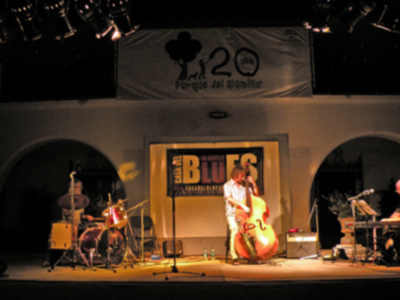 Sevilla. Final del ciclo de Jazz y Blues en el cortijo del Parque del Alamillo.