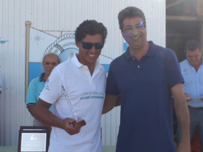 Santi Nieto se proclamó campeón de clase A e Interseries del Campeonato de Andalucía de Catamarán celebrado en Chipiona. 