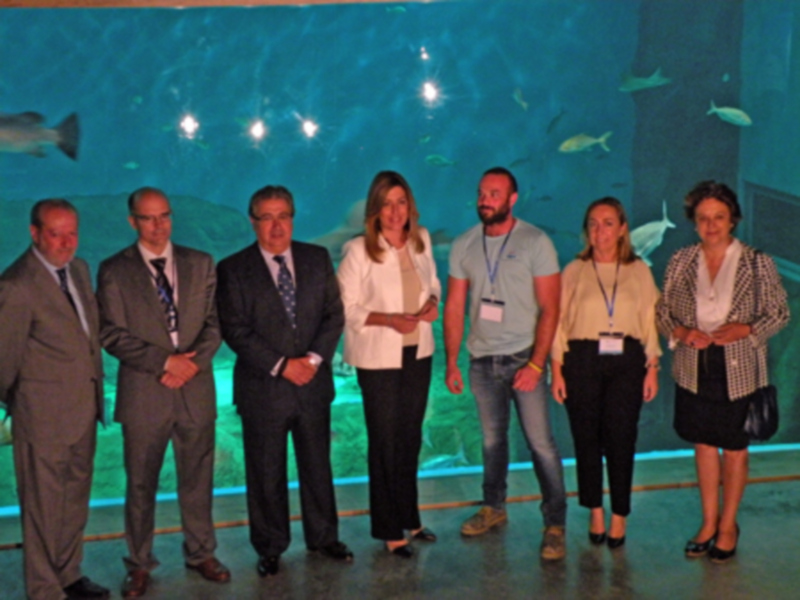 El Acuario abrió sus puertas en el muelle de las Delicias de Sevilla. 