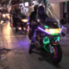 Las espectaculares motos Goldwin animan el fin de semana en Chipiona