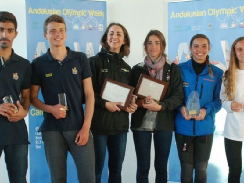 Ana Lobo, podio en la Semana Olímpica de Andalucía de vela