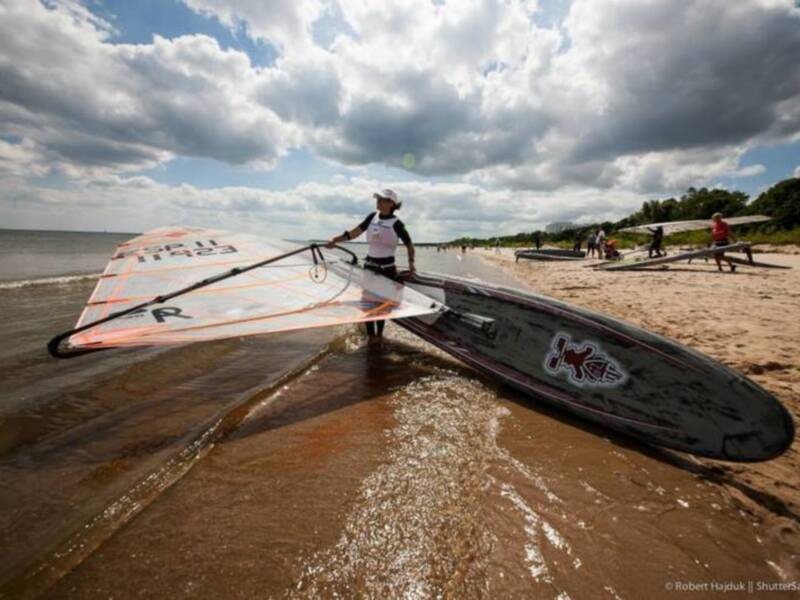 Triple reto nacional para la flota de windsurf del Club Náutico Sevilla