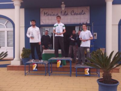 Alfredo Gómez suma para el CAND el subcampeonato de la Copa Andalucía de Láser Radial