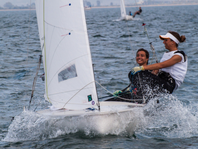 Ana Lobo, campeona de España de la clase 420