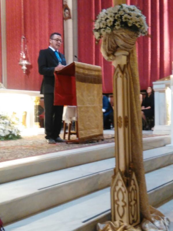 Agustín del Moral rememoró en su pregón la vivencias inolvidables del primer camino del Simpecado de Chipiona hacia el Rocío 
