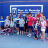 27 jóvenes tenistas participaron en la Liguilla alevín/infantil y cadete(Chipiona) 