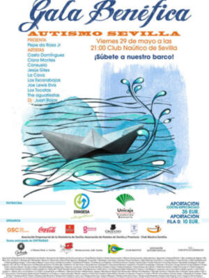 XVI Gala benéfica de Autismo Sevilla en el Club Náutico