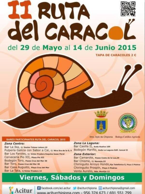 Quince establecimientos participan en la II Ruta del Caracol que comienza el viernes.(Chipiona)