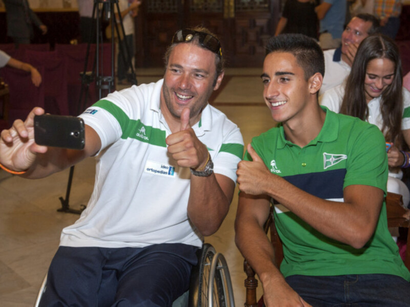 Cuarteto del Club Náutico con España en los Campeonatos del Mundo de piragüismo en pista