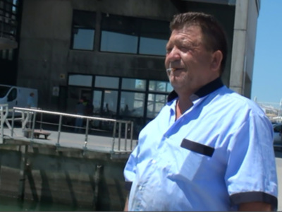 Manuel López Moreno El Rubicano elegido Hombre del Mar para las Fiestas del Carmen 2015(Chipiona)