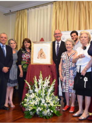 Sevilla.Una devoción Mariana ha compuesto el cartel de la Virgen de los Reyes.