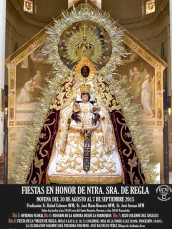 Publicados el cartel y el programa de los actos religiosos de las Fiestas de Nuestra Señora de Regla