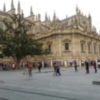 Colas para visitar el Museo de la Catedral de Sevilla.