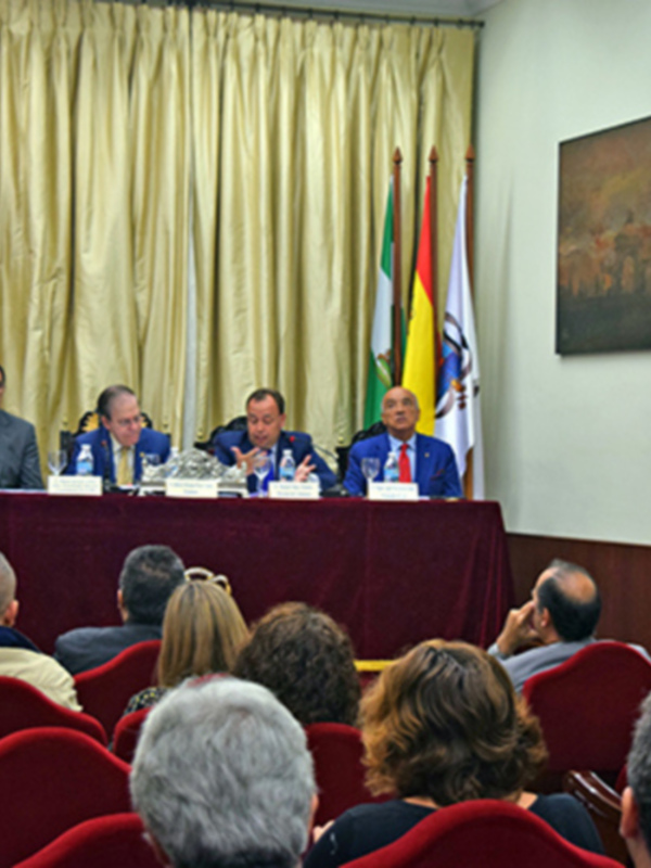 Sevilla. Presentación de las  10 nuevas carrozas de la cabalgata de los Reyes Magos en el Ateneo sevillano.