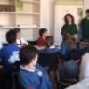 Escolares de Chipiona participan en la muestra Expresando conocimiento incluida en las actividades del centro del Camaleón.