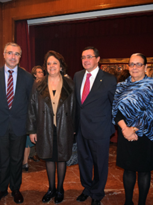 Sevilla. El Círculo Mercantil de Sevilla inauguro su tradicional Belén Hebreo.