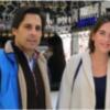 FRANCISCO RIVERA Y LOURDES MONTES, PREPARAN SU NAVIDAD MÁS FELIZ, ACUDIERON A UNA ZAMBOMBA 