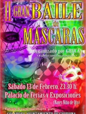 El baile de máscaras de Gruca a refrendar el éxito de su primera edición(Chipiona) 
