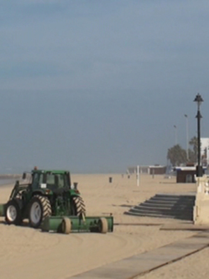  Todo dispuesto en Chipiona para que los visitantes disfruten de las playas en Semana Santa