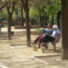 Los mayores de Sevilla se ejercitan en parques y jardines públicos