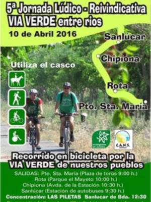 El domingo 10 de abril volverá a reivindicarse con una marcha  cicloturista la Vía Verde Entre Ríos 